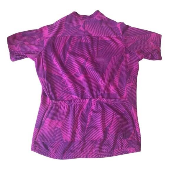 Nike ACG Geometric Pattern Cycling Top Fuschia Size Medium - Picture 2 of 6